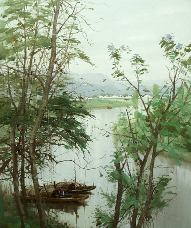 油画