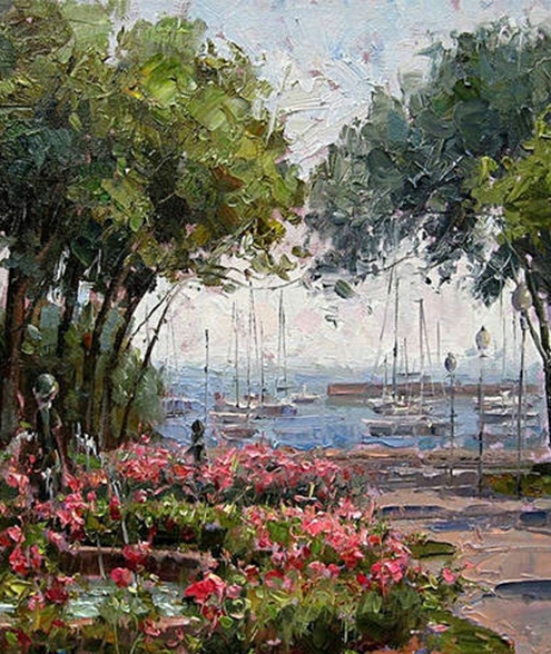 油画